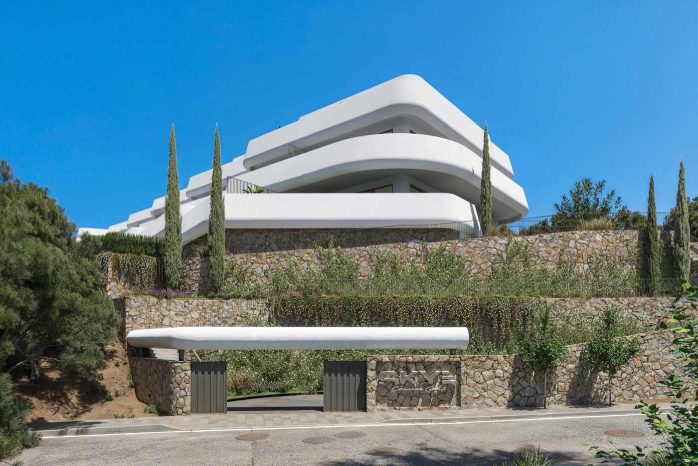 Exklusive Apartments, 2 km vom Meer entfernt mit Aussicht, Casares