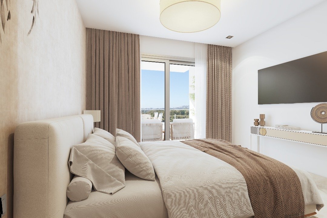 Moderne Apartments mit Meerblick und Swimmingpool, Las Lagunas de Mijas