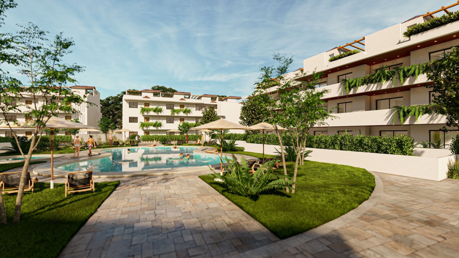 Moderne Apartments, 2 km vom Strand entfernt, Mijas