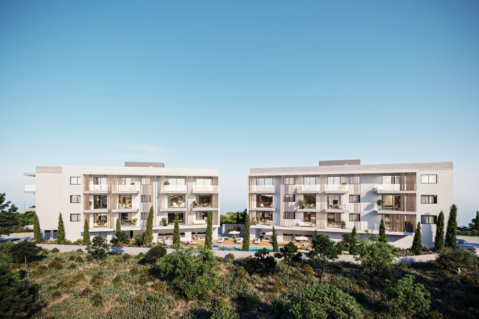 Oculus Residences | 2-Zimmer-Apartments in Universal, Paphos