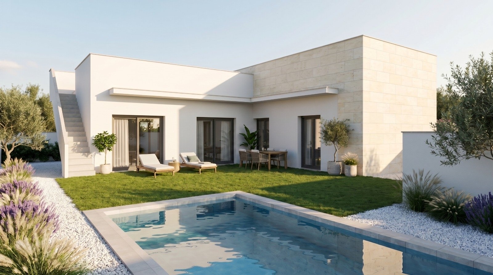 Charmantes freistehendes Haus mit privatem Pool und Garten in Mazarrón