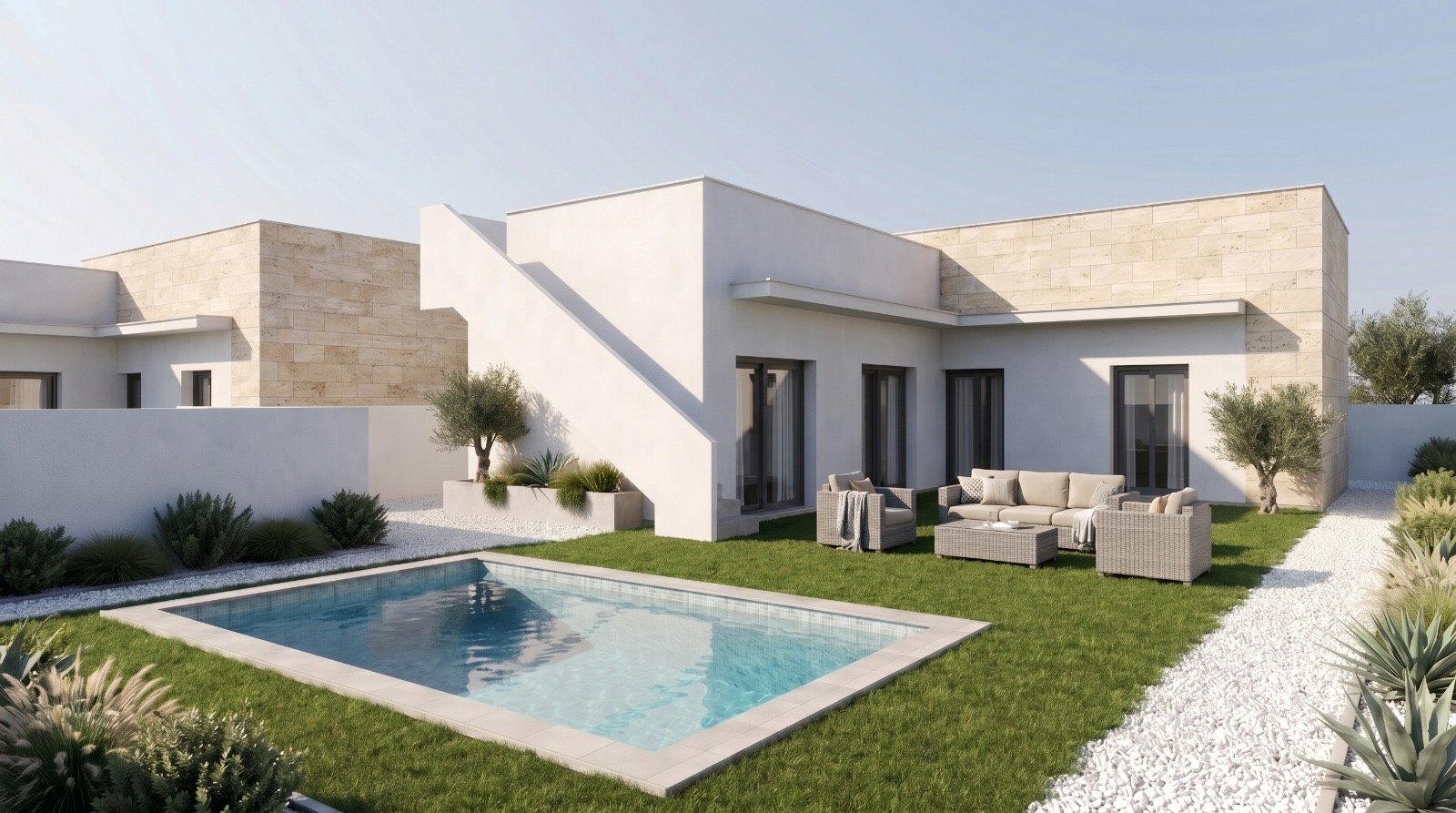 Charmantes freistehendes Haus mit privatem Pool und Garten in Mazarrón