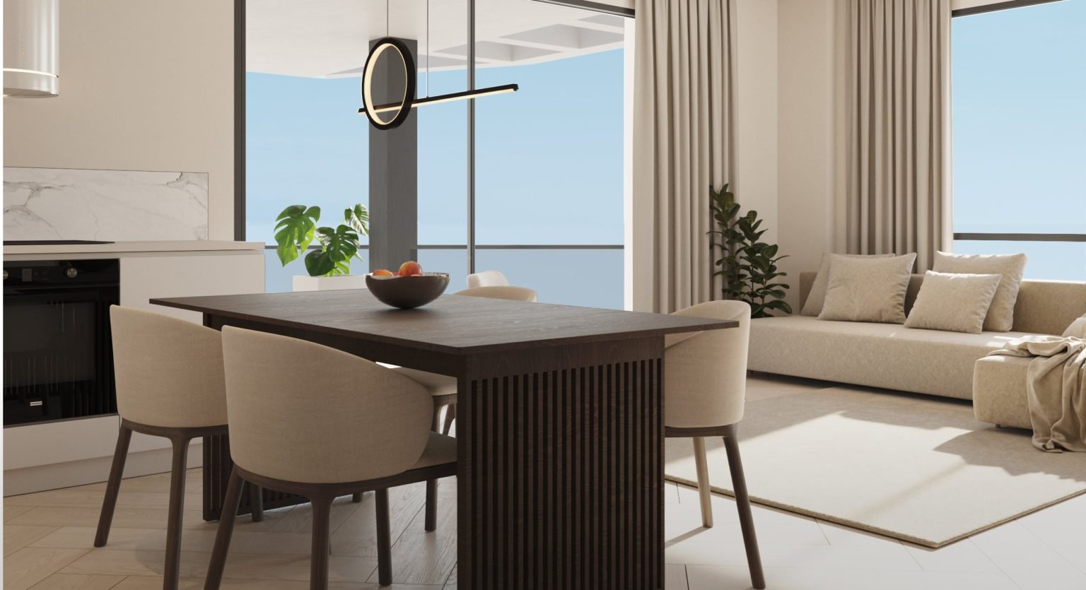 Moderne Apartments und Penthäuser, 200 m vom Strand entfernt, Calpe