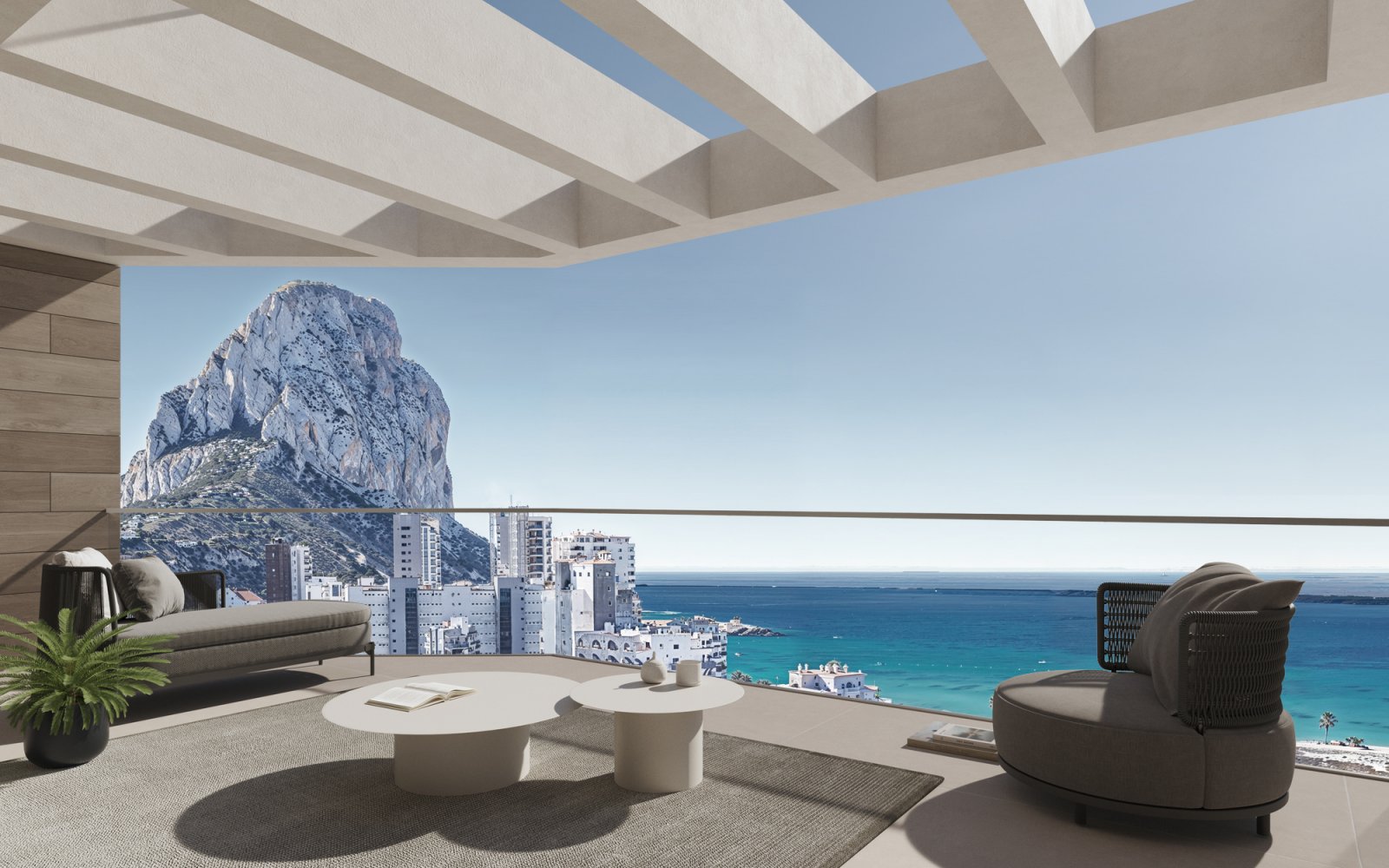 Moderne Apartments und Penthäuser, 200 m vom Strand entfernt, Calpe