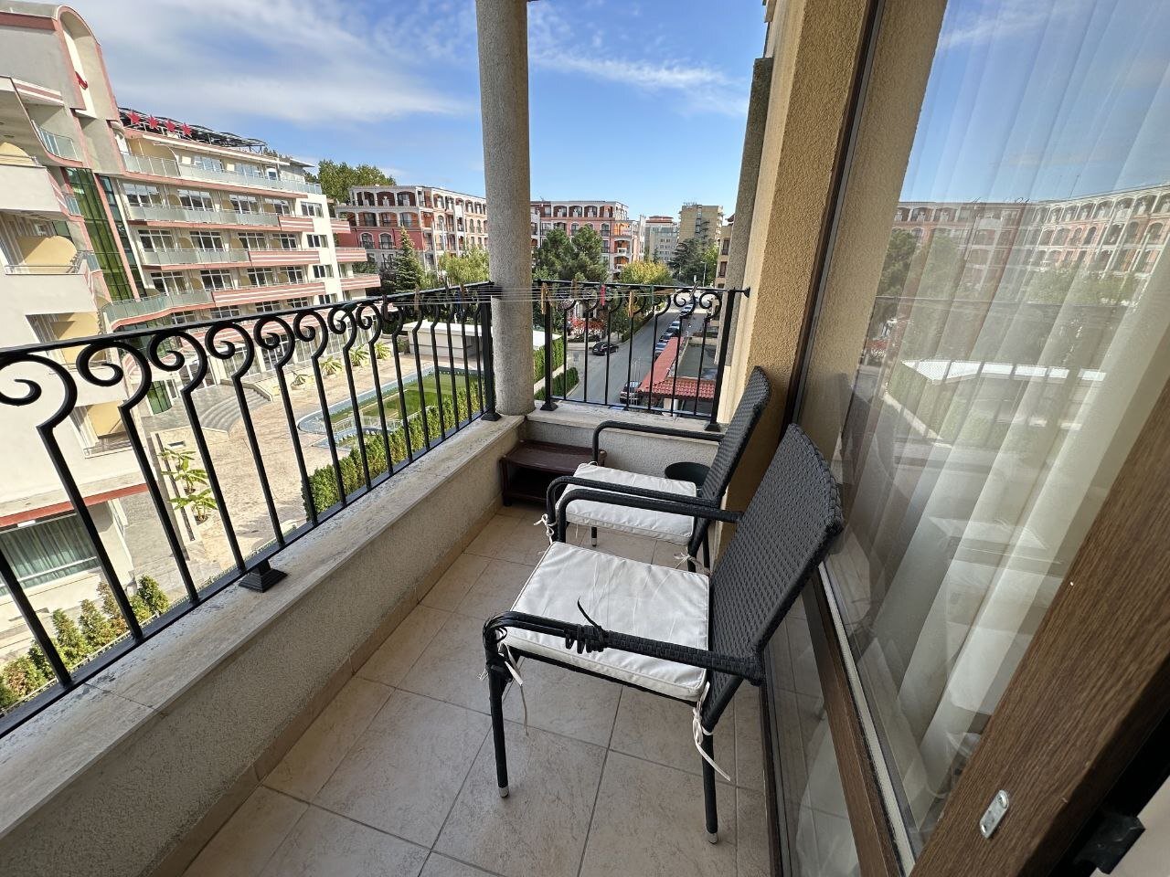 Appartamento con due camere nel complesso Royal Sun a Sonnenstrand, Bulgaria