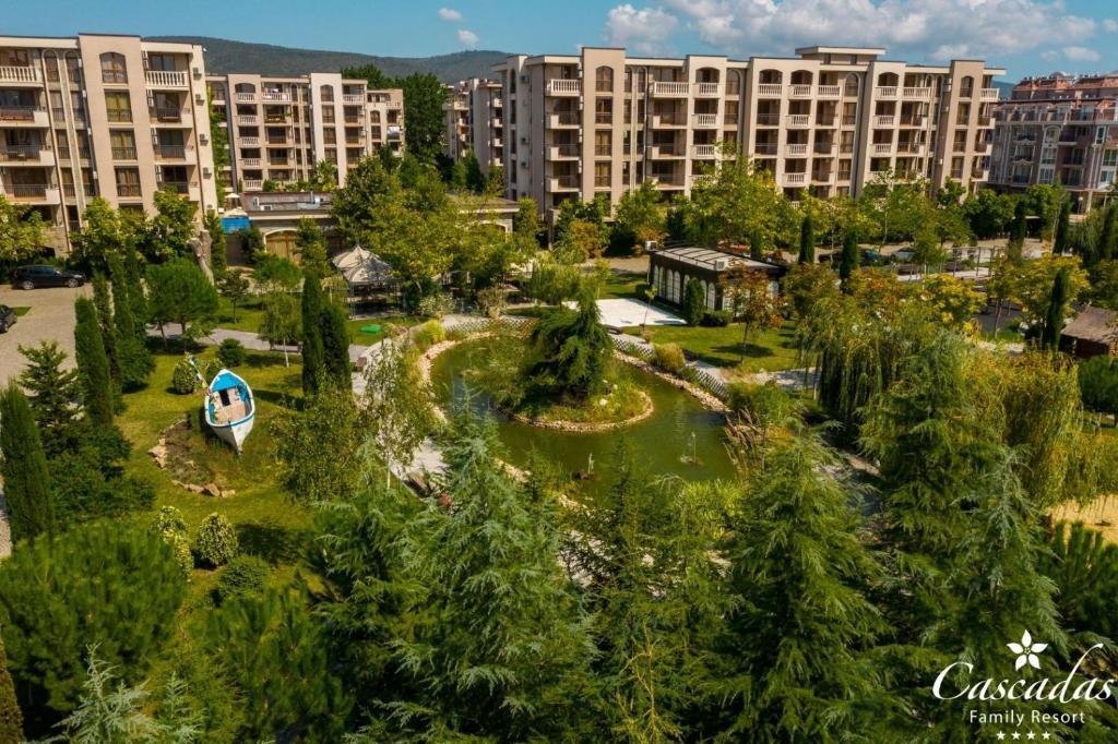 Appartamento con 2 camere nel popolare complesso Cascadas 15, Sonnenstrand, Bulgaria