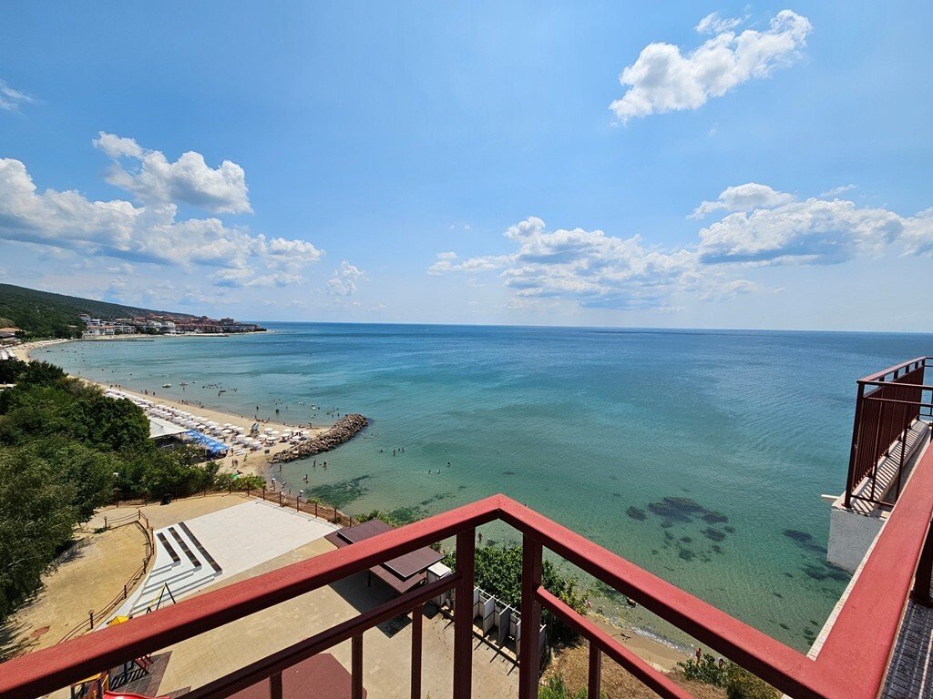 Appartamento 1+2 nel complesso Panorama Fort Bis, Sveti Vlas, Bulgaria
