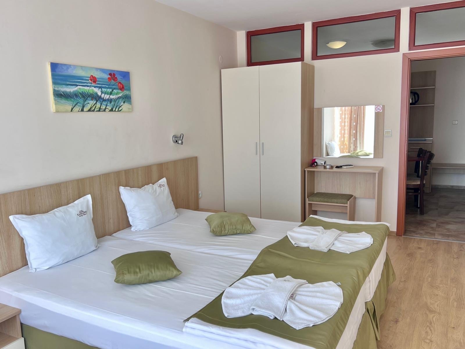 Appartamento con 2 camere nel complesso Karlovo, Sonnenstrand, Bulgaria