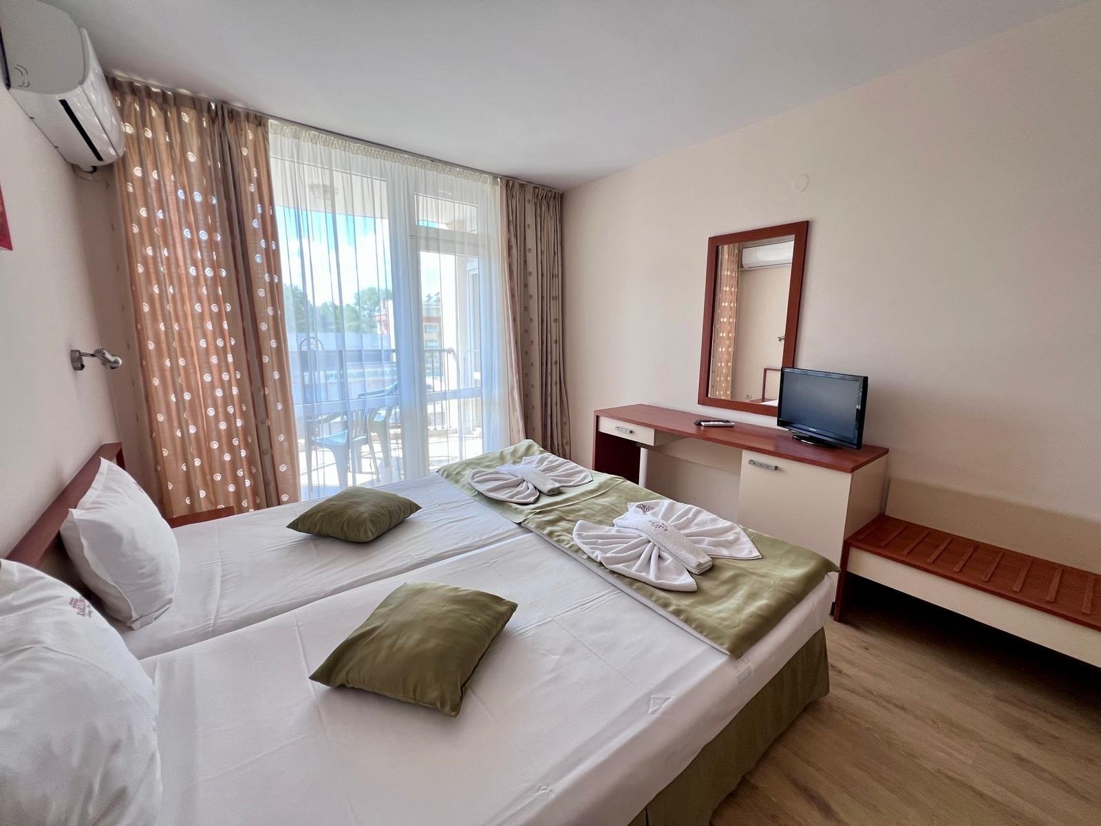 Appartamento con 2 camere nel complesso Karlovo, Sonnenstrand, Bulgaria