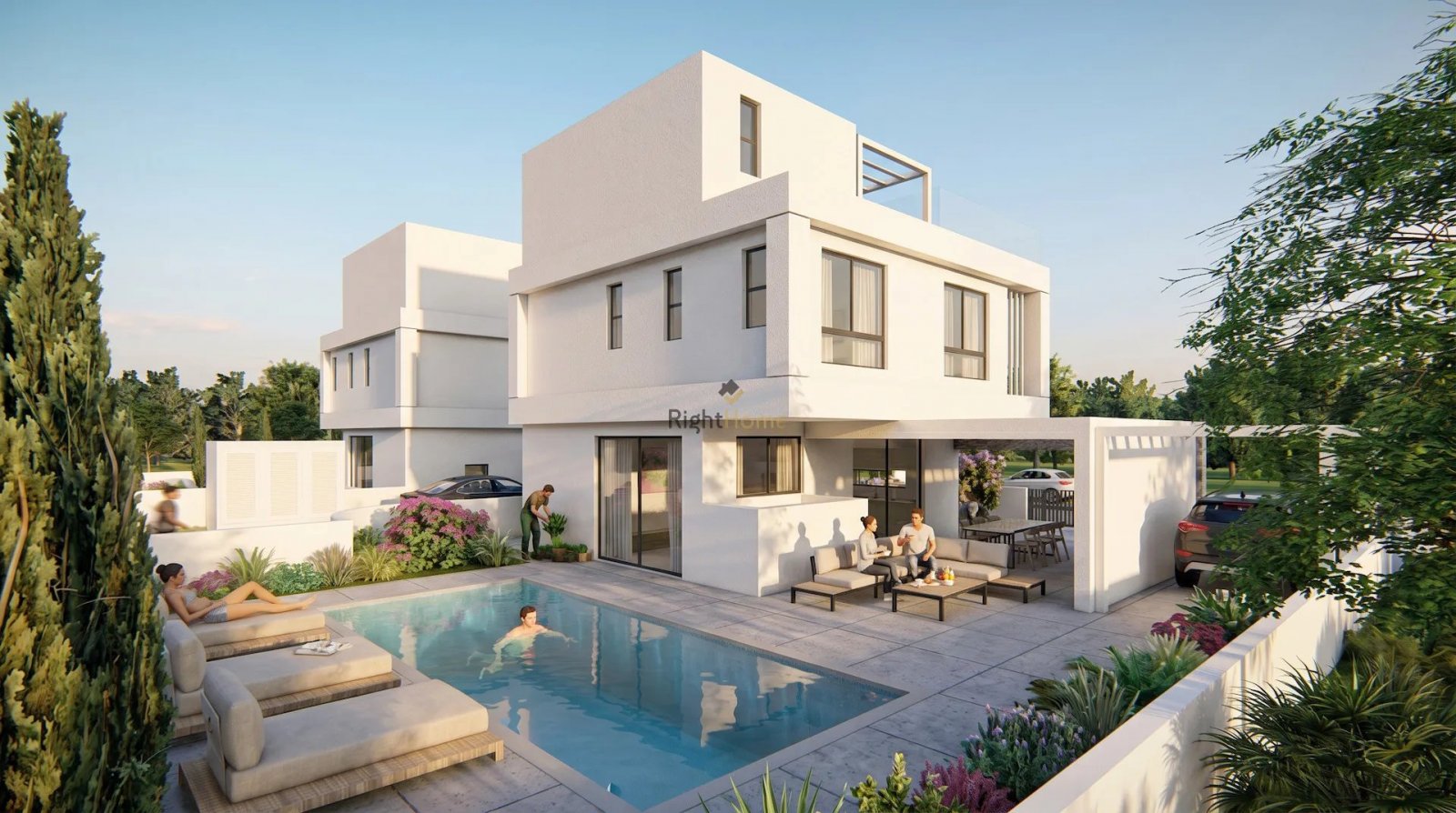Freistehende Villa in Pernera, Famagusta