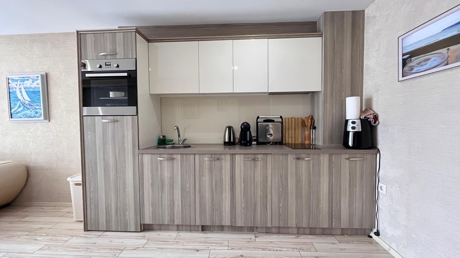 Appartamento con due camere da letto con vista mare nel complesso Paradiso, Nessebar, Bulgaria
