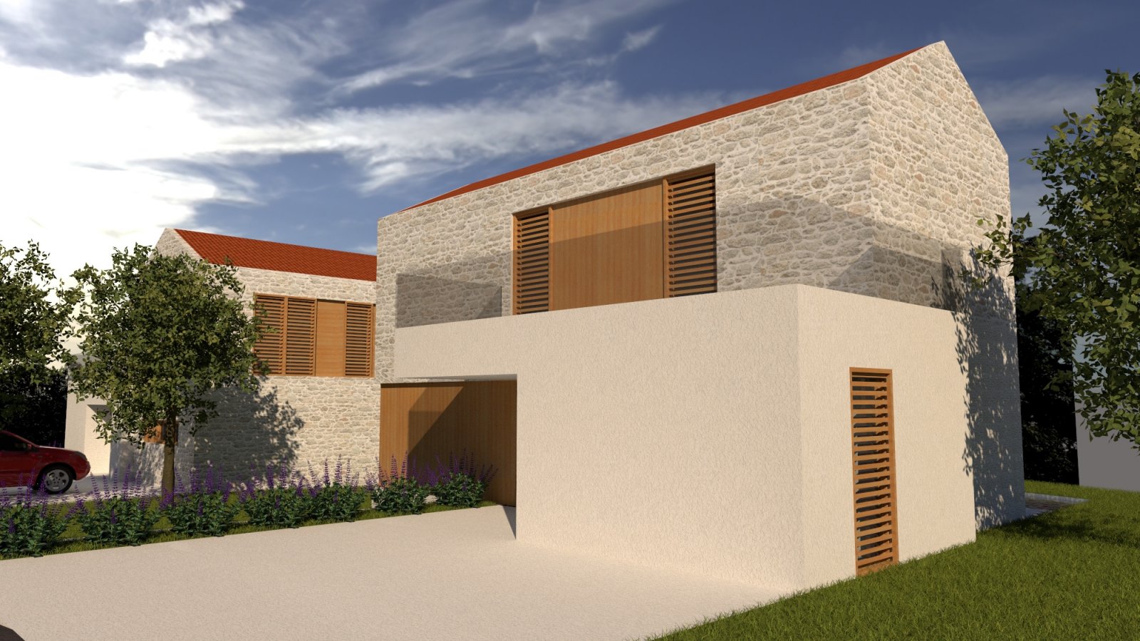 Elegante Villa mit Pool und Meerblick Vir