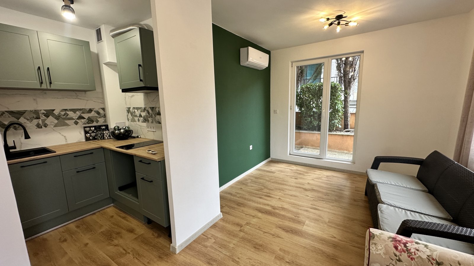 Appartamento con due camere nel complesso Riviera Garden, Ravda, Bulgaria