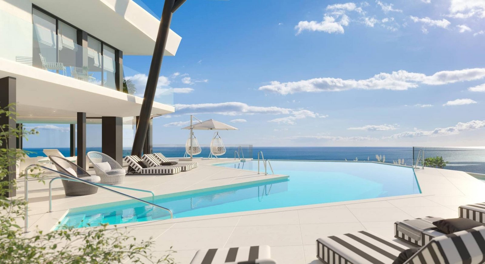 Exklusive Apartments mit Meerblick, 350 m vom Strand entfernt, Fuengirola