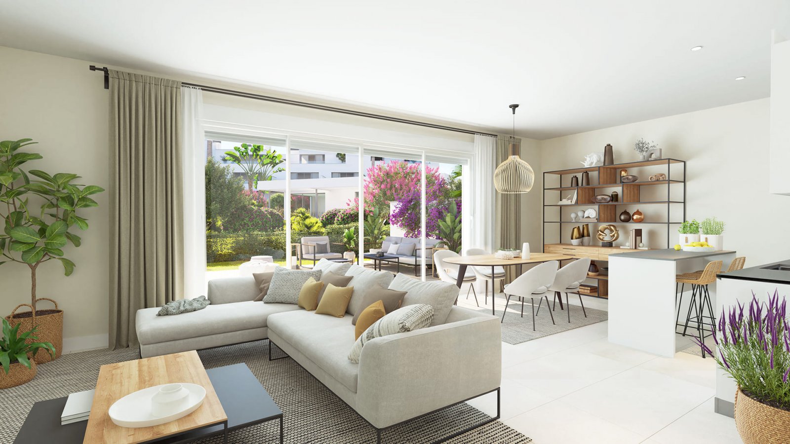 Exklusive Residenz, 1 km vom Meer entfernt, Estepona