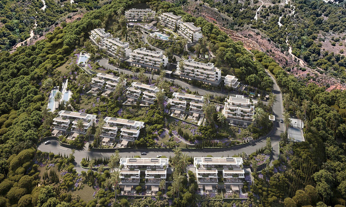 Charmante Apartments mit Meerblick, 5 km vom Strand entfernt, Mijas
