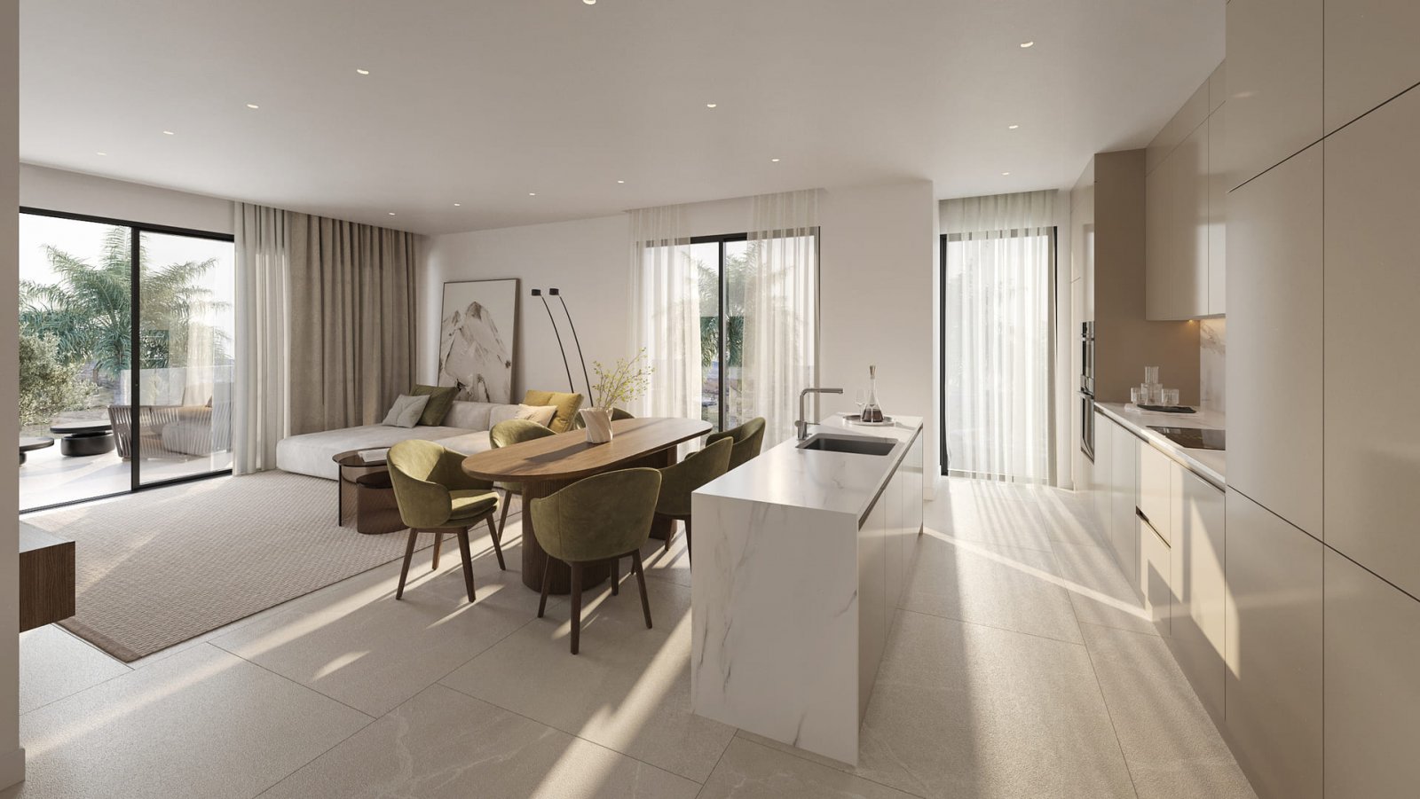 Moderne Apartments am Meer, Swimmingpool, Estepona