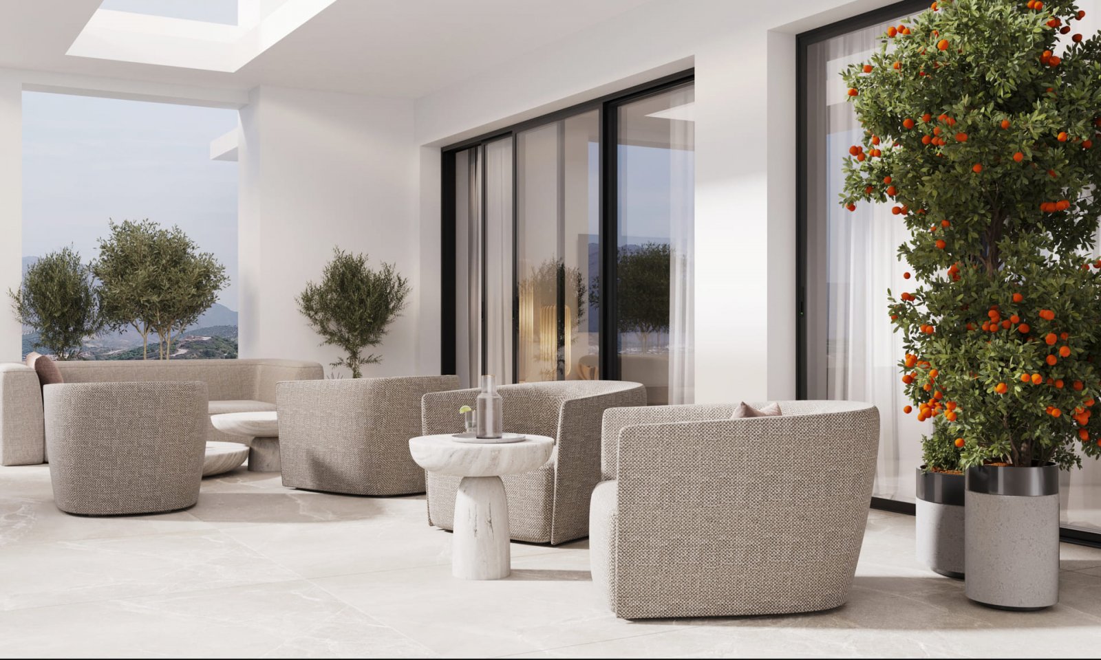 Moderne Apartments am Meer, Swimmingpool, Estepona