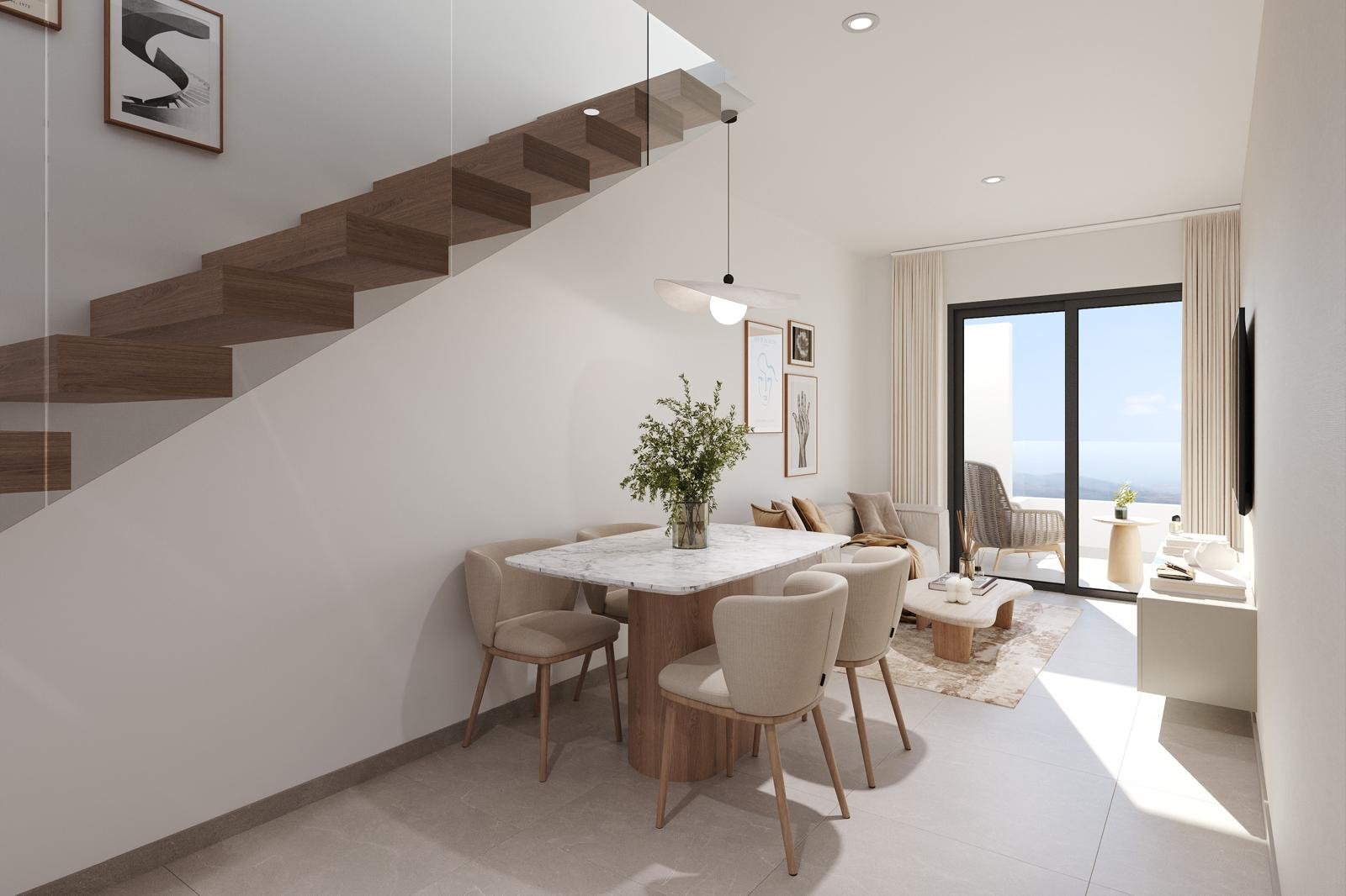 Luxuriöses Penthouse mit 1 Schlafzimmer, Solarium und Pool, 400 m vom Strand entfernt, Torrevieja, Spanien