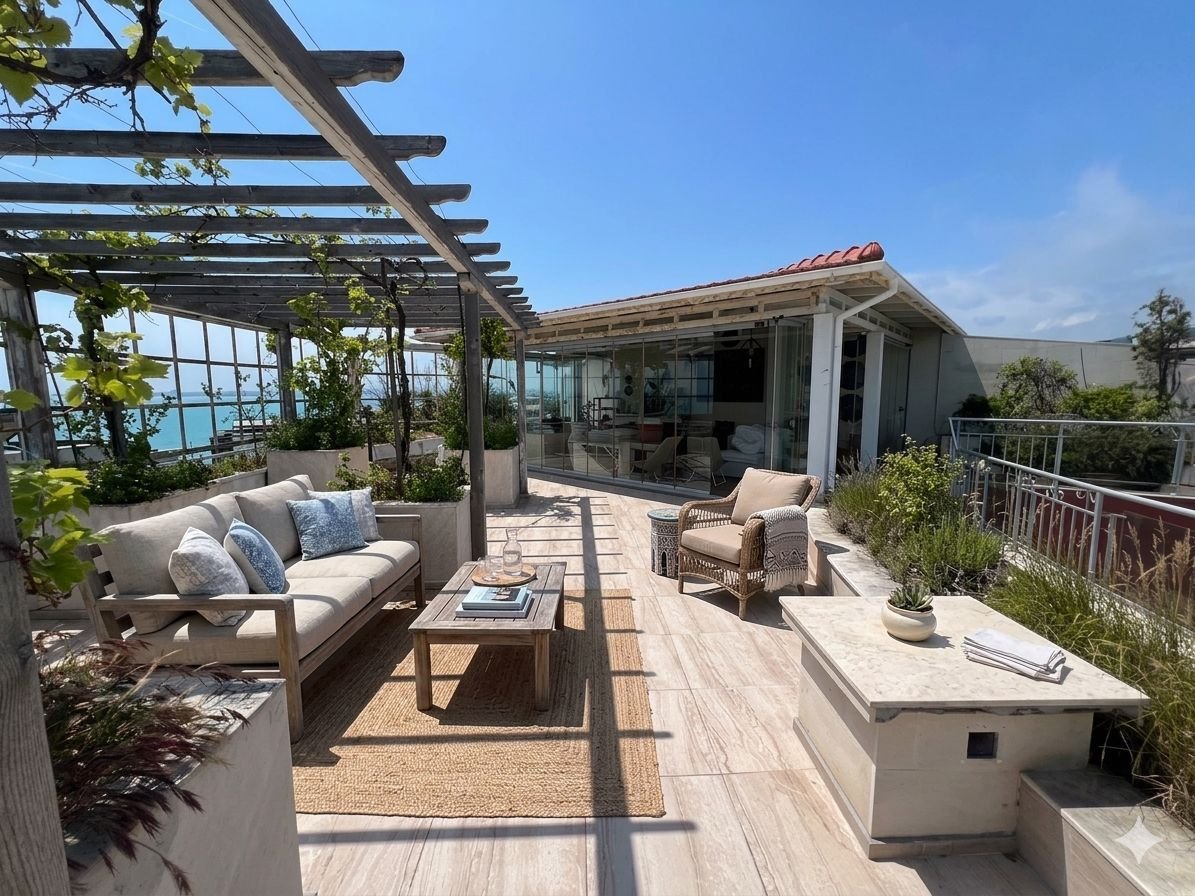 Attico di lusso fronte mare nella residenza Sun Wave, Sveti Vlas, Bulgaria