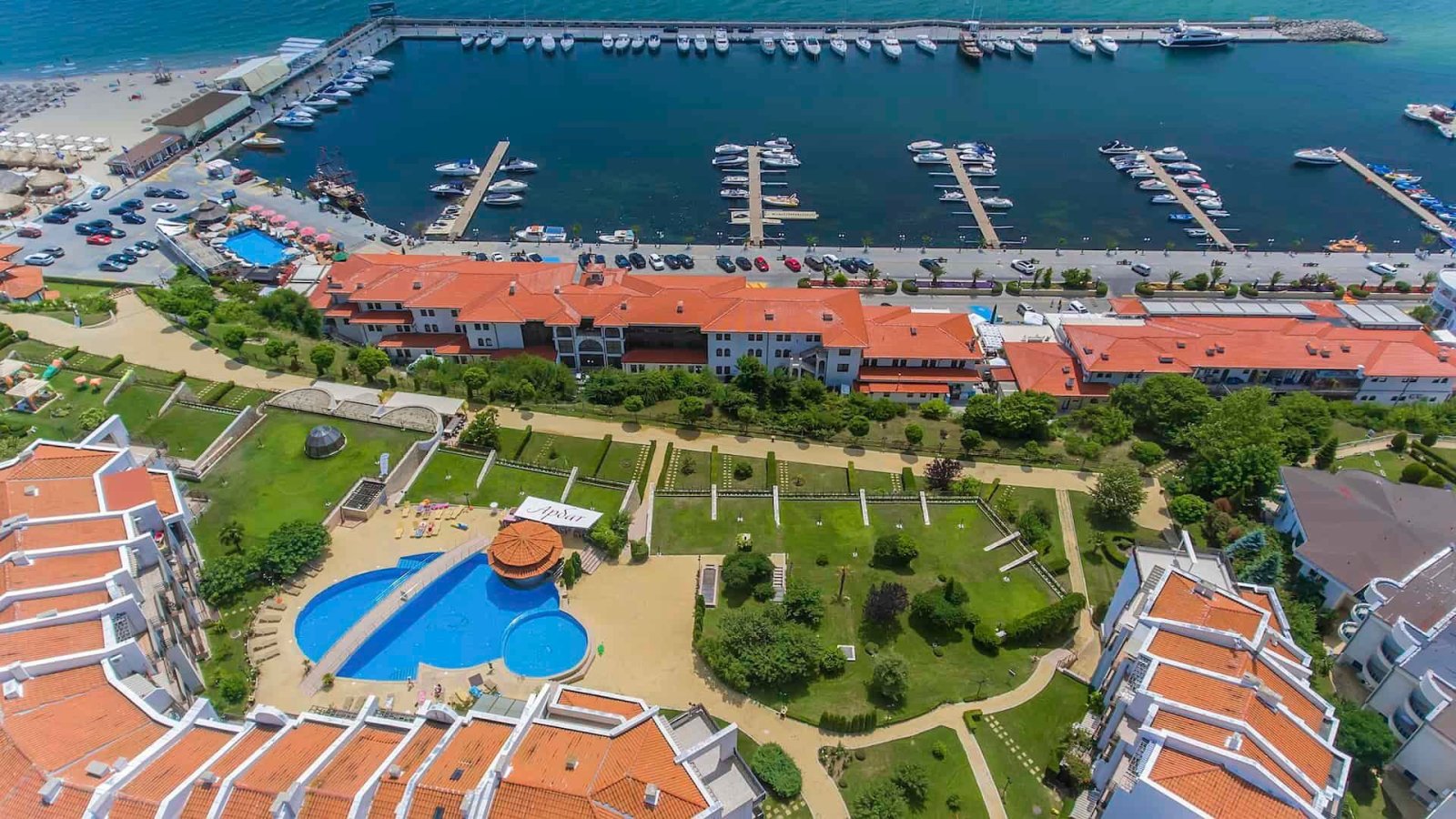 Appartamento con 3 camere nel complesso Diamond, Sveti Vlas, Bulgaria