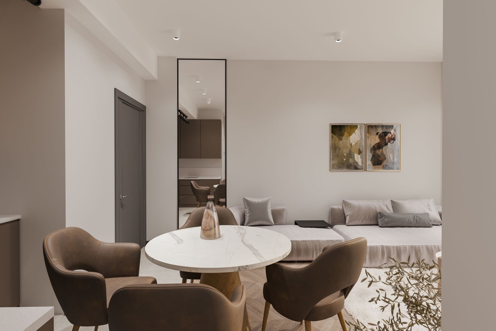 Appartamento di lusso con 2 camere nel Boulevard Point Apart-Hotel, Batumi, Georgia – investimento completamente arredato vicino al mare