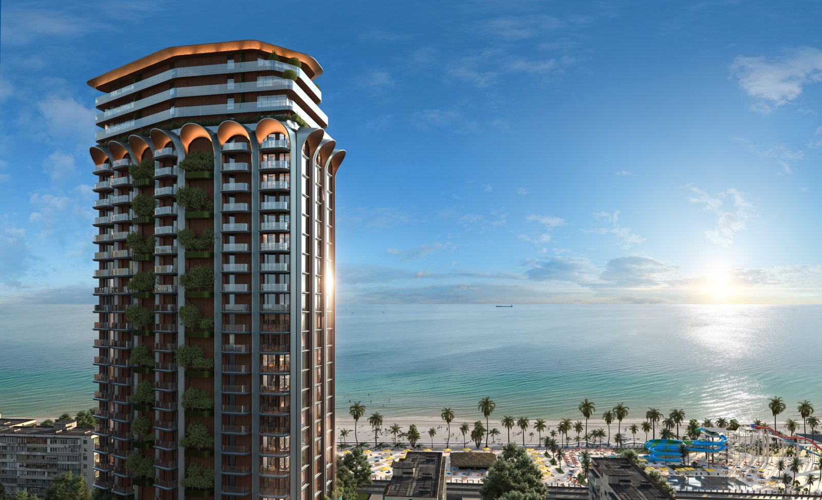 Strada – Proprietà immobiliare di lusso residenziale e investimento a Batumi, Georgia – a 100 metri dal mare