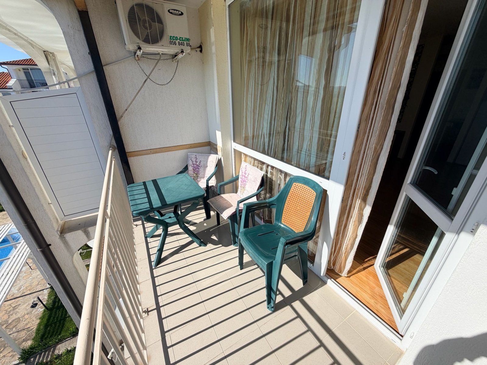 Appartamento con due camere da letto con vista mare e piscina nel complesso residenziale Rutland 2 a Ravda, Bulgaria