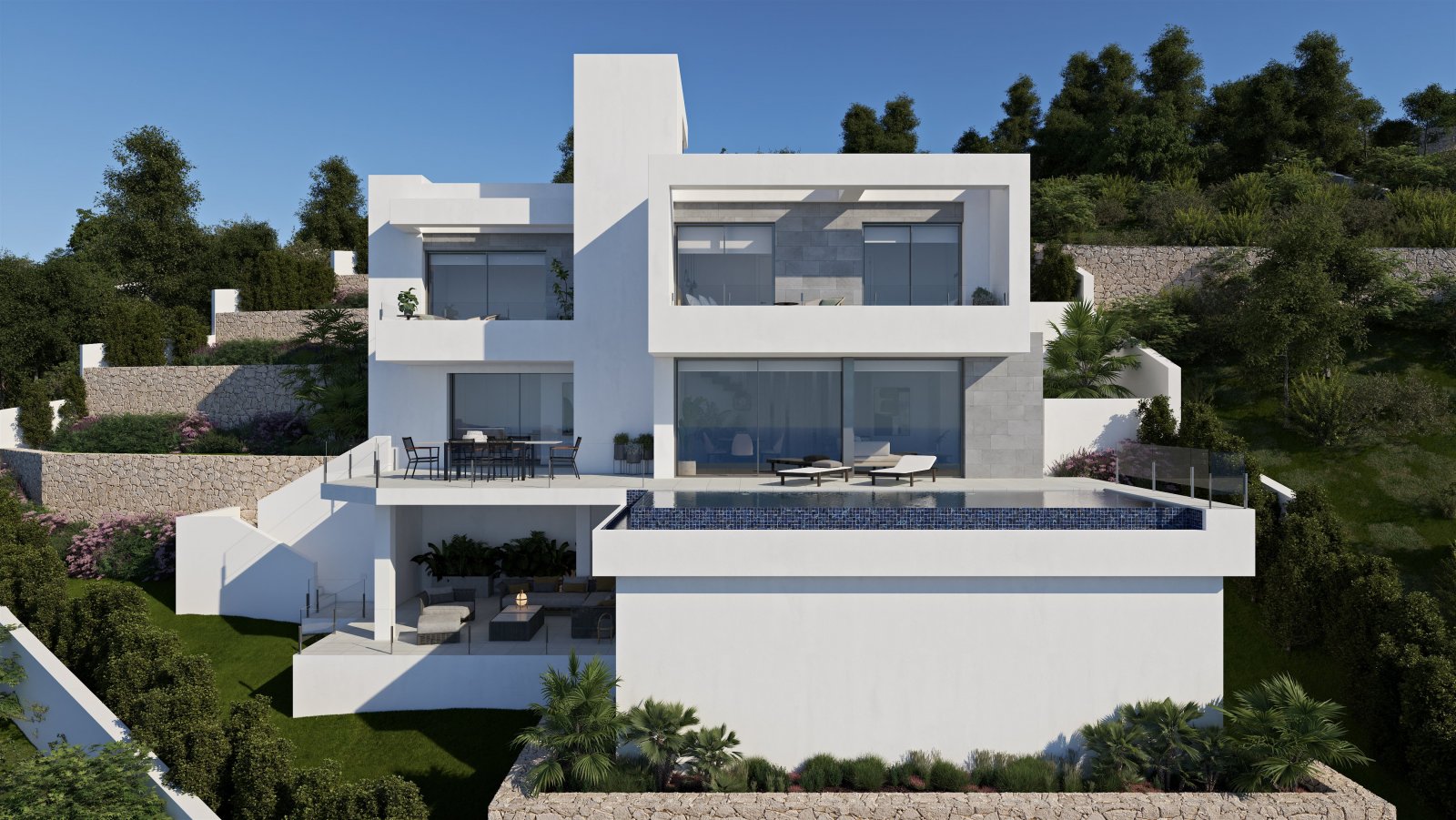 Elegante Villa mit Pool, Cumbre del Sol, Benitachell