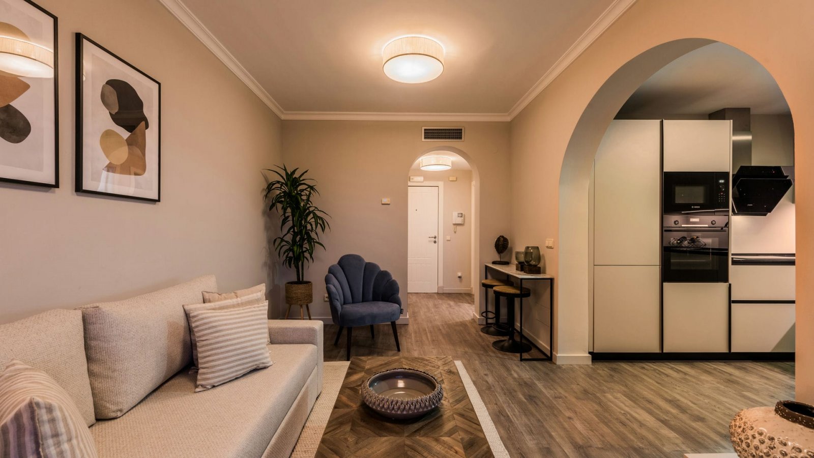 Elegantes Apartment mit Meerblick, Benahavís
