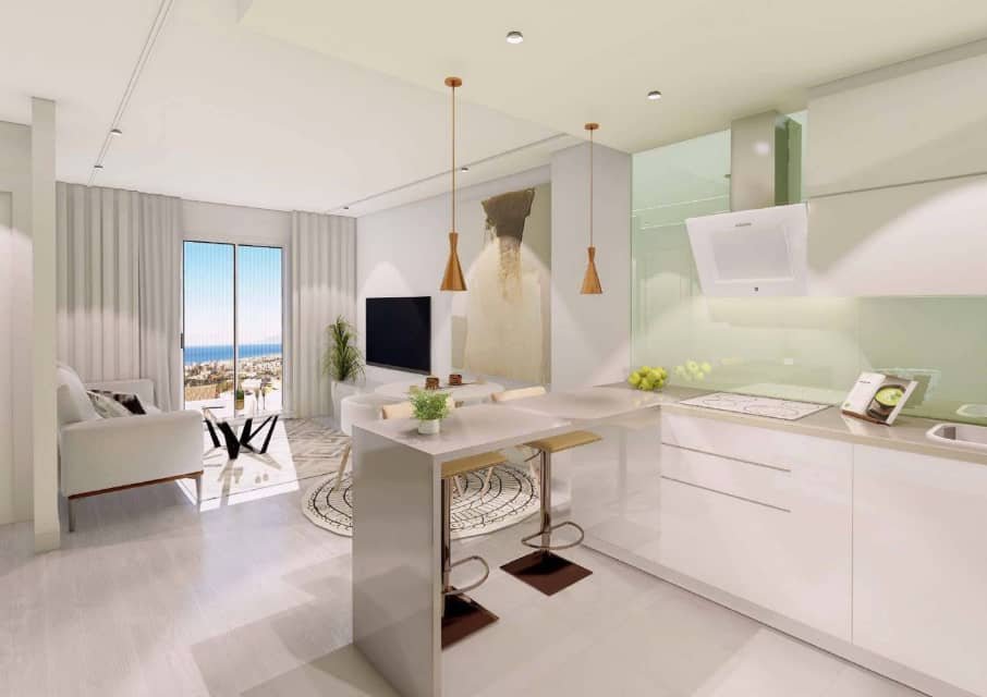 Exklusives Apartment am Meer, mit Garten und Pool, Torre de Benagalbón
