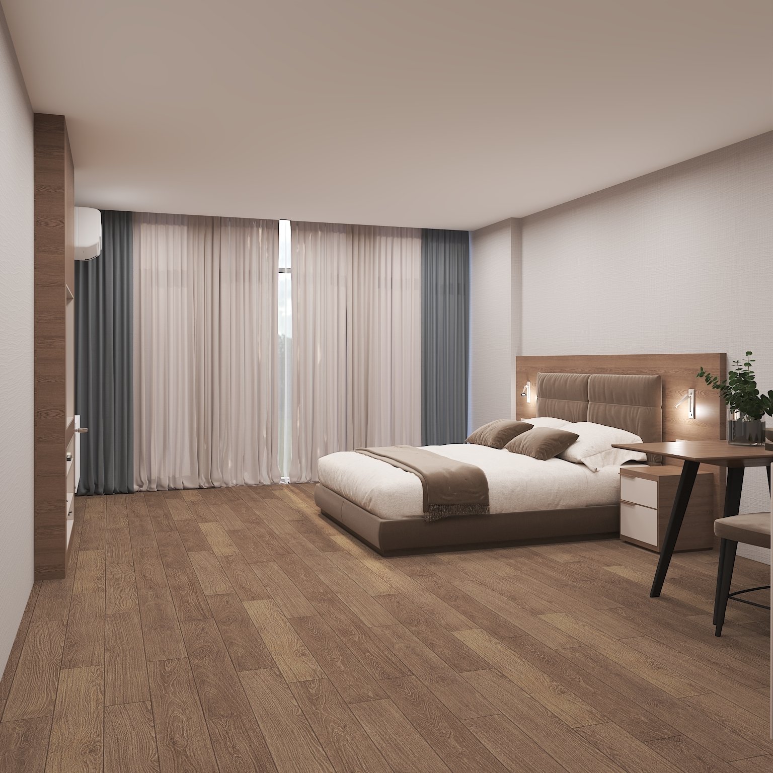 Appartamento Premium-Studio in OXY Residence, Batumi, Georgia – Vista sulla montagna, completamente arredato e con stile hotel