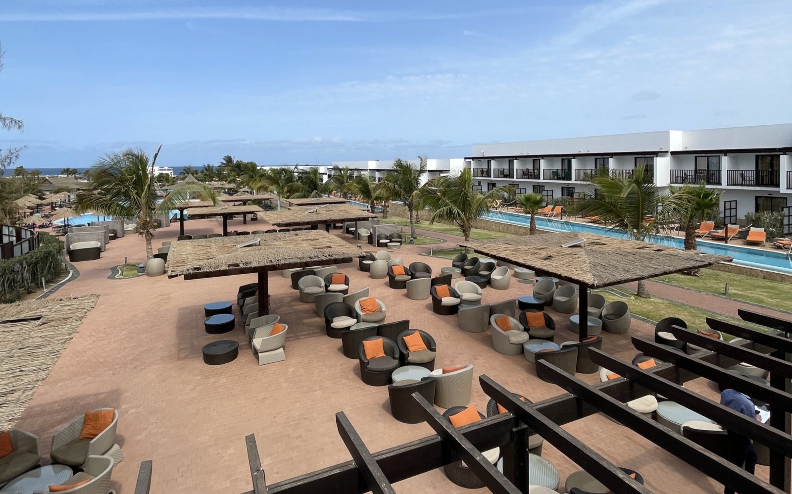 Garantierte Rendite, Apartment mit einem Schlafzimmer und Blick auf die Pools im Melia Llana Beach Resort, Kap Verde