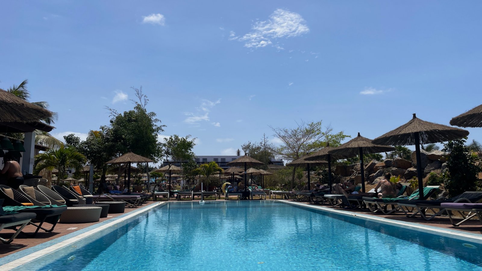 Garantierte Rendite, Apartment mit einem Schlafzimmer und Blick auf die Pools im Melia Llana Beach Resort, Kap Verde