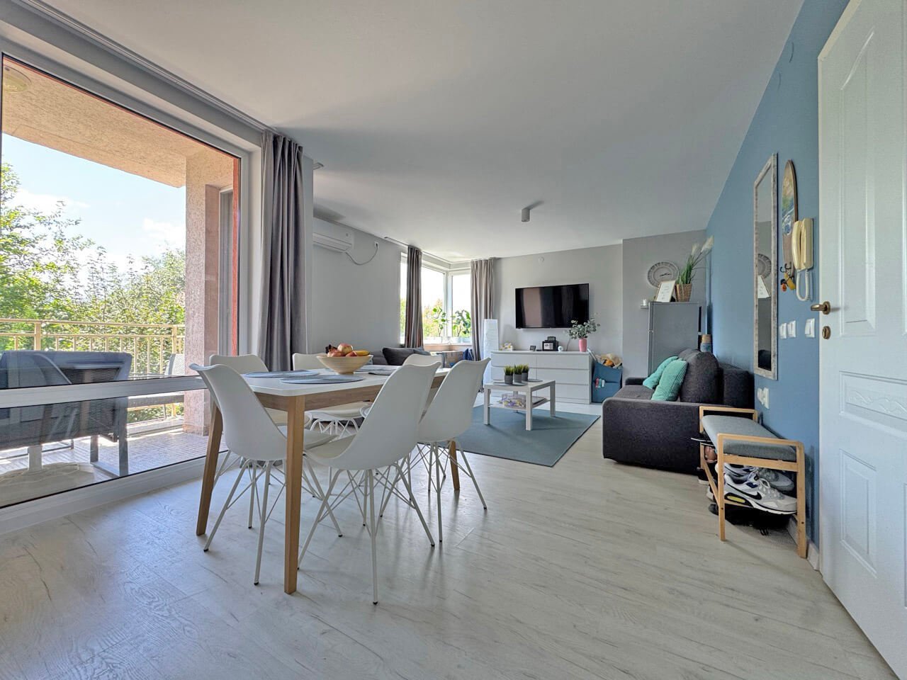Appartamento con due camere nel complesso residenziale Nessebar Fort, Sunny Beach, Bulgaria