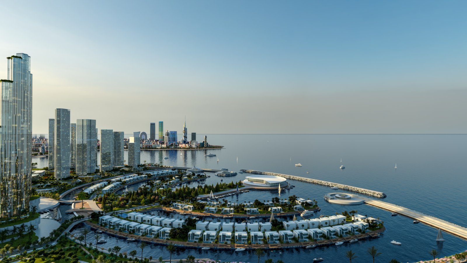 Ambassadori Island Batumi, proprietà di investimento di lusso sul lungomare a Batumi, Georgia – Monolocale premium con vista mare e sull'isola