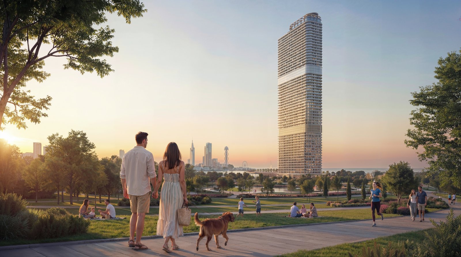 Ambassadori Island Batumi, proprietà di investimento di lusso sul lungomare a Batumi, Georgia – Monolocale premium con vista mare e sull'isola