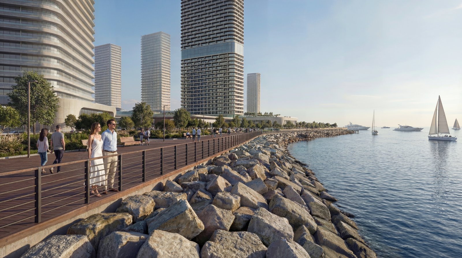 Ambassadori Island Batumi, proprietà di investimento di lusso sul lungomare a Batumi, Georgia – Monolocale premium con vista mare e sull'isola