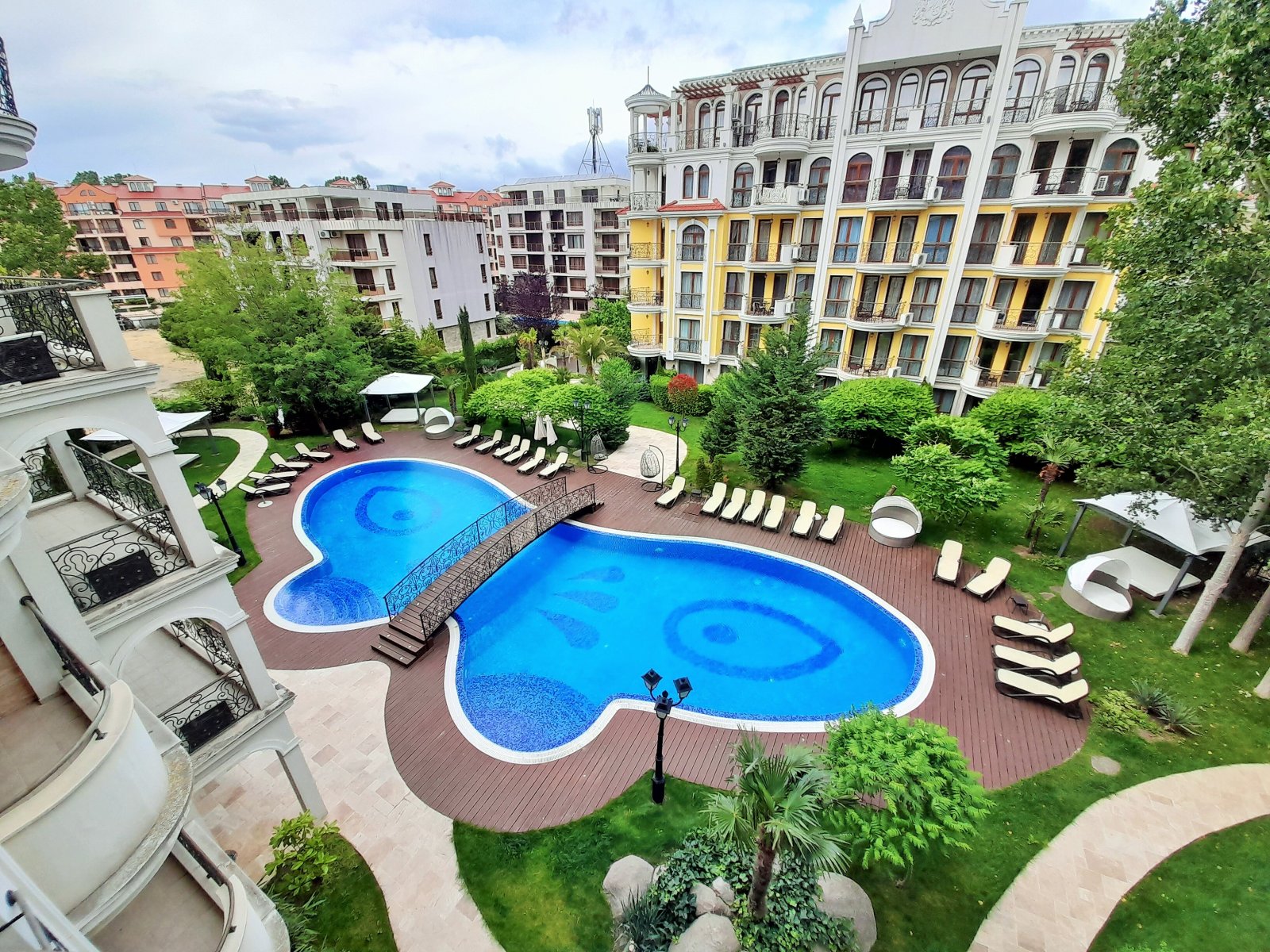 Appartamento con 1 camera da letto nel complesso Harmony Suites 5, Sunny Beach, Bulgaria