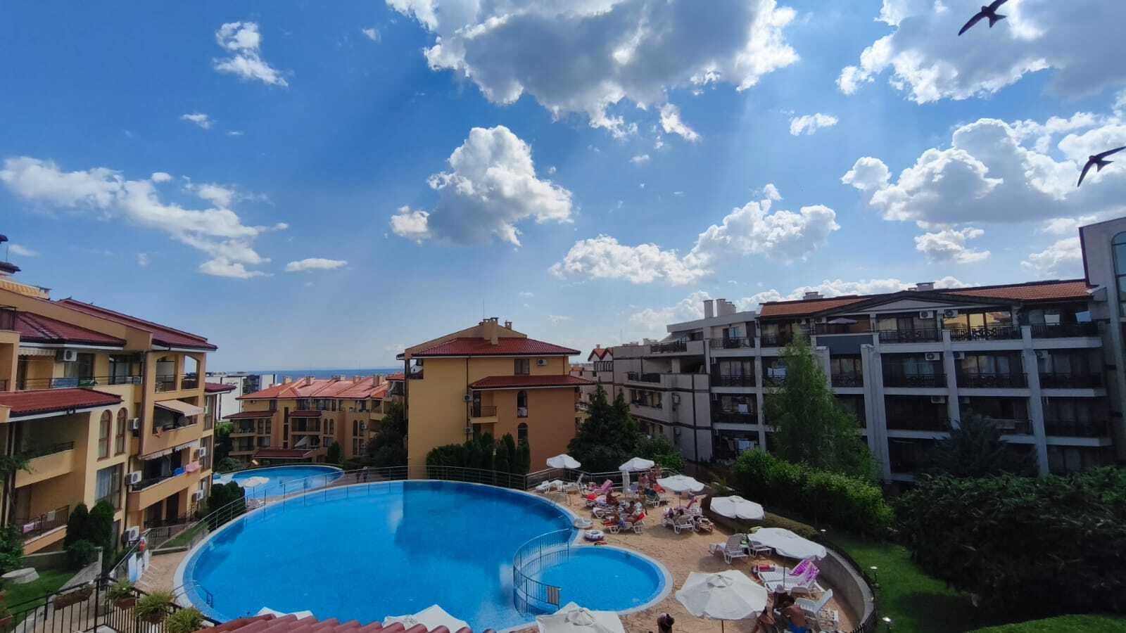 Appartamento spazioso con 2 camere da letto e vista mare a Paradise Dreams Sveti Vlas Bulgaria
