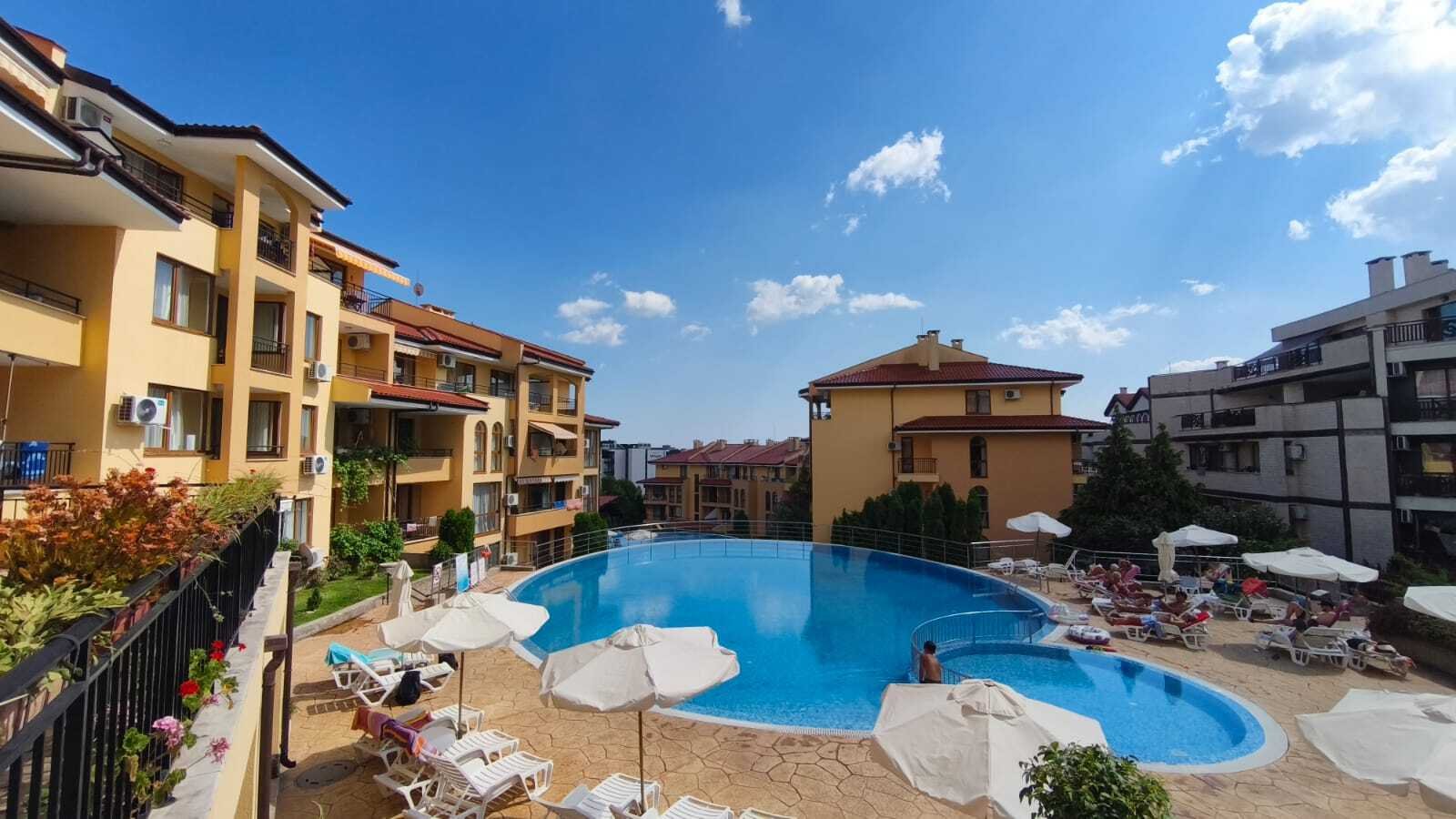 Appartamento spazioso con 2 camere da letto e vista mare a Paradise Dreams Sveti Vlas Bulgaria