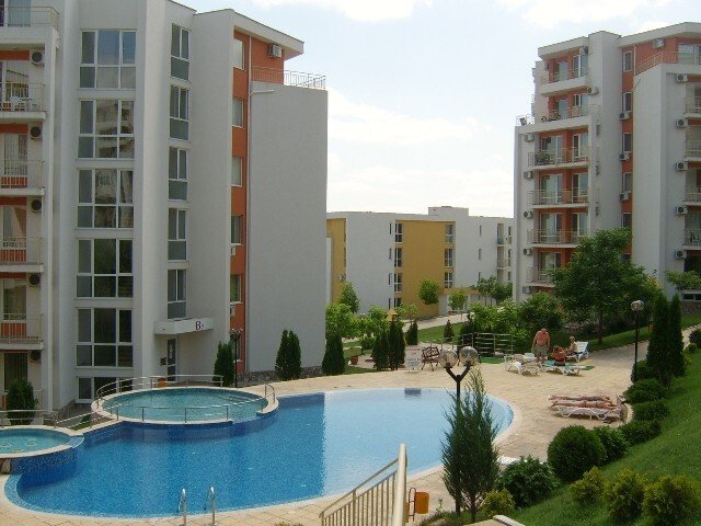 Sveti Vlas: Appartamento 1+2 nel complesso Crown Fort Club, St. Vlas, Bulgaria 