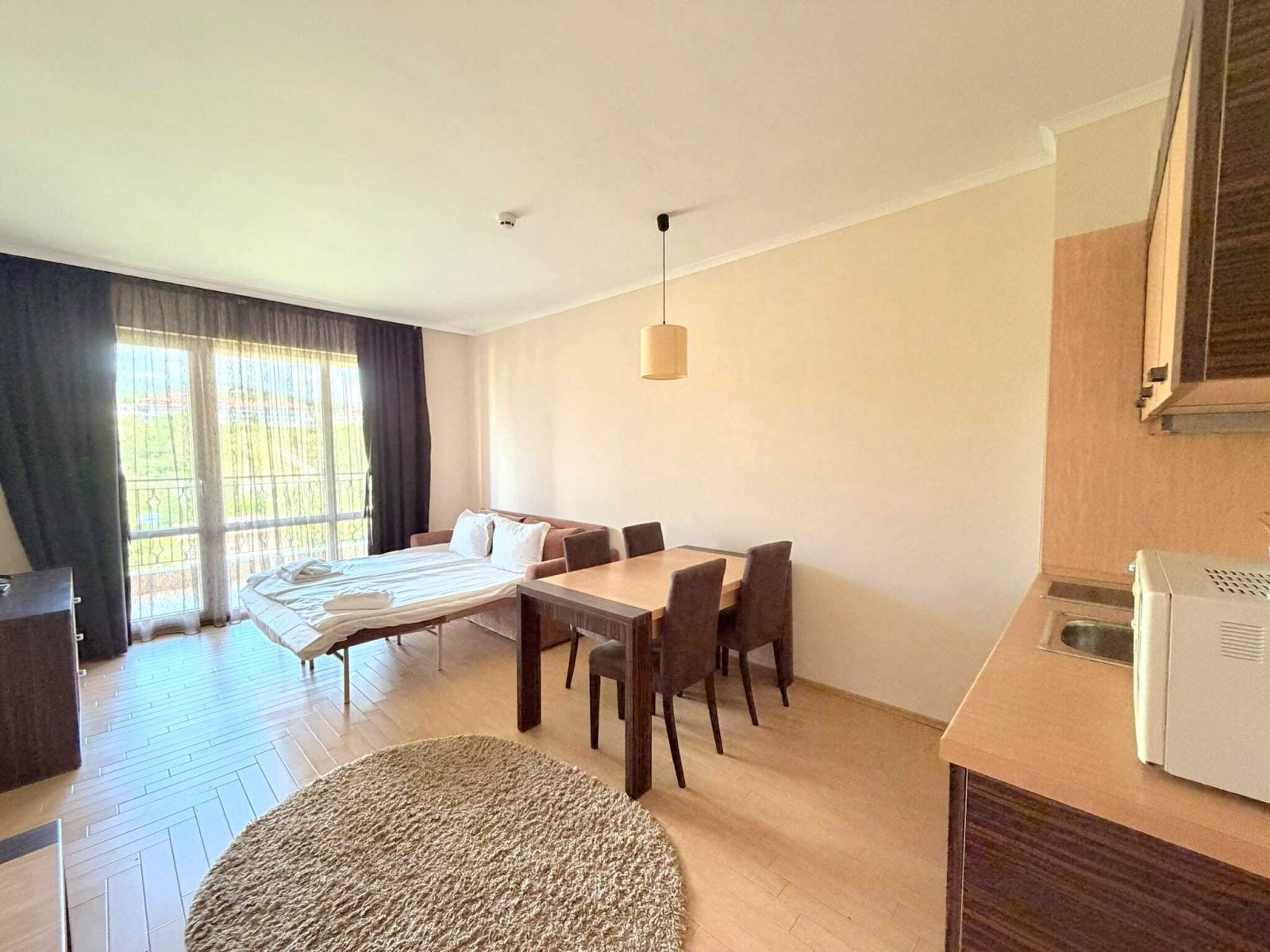 Appartamento con 1 camera da letto nel complesso Majestic, fronte mare a Sunny Beach, Bulgaria