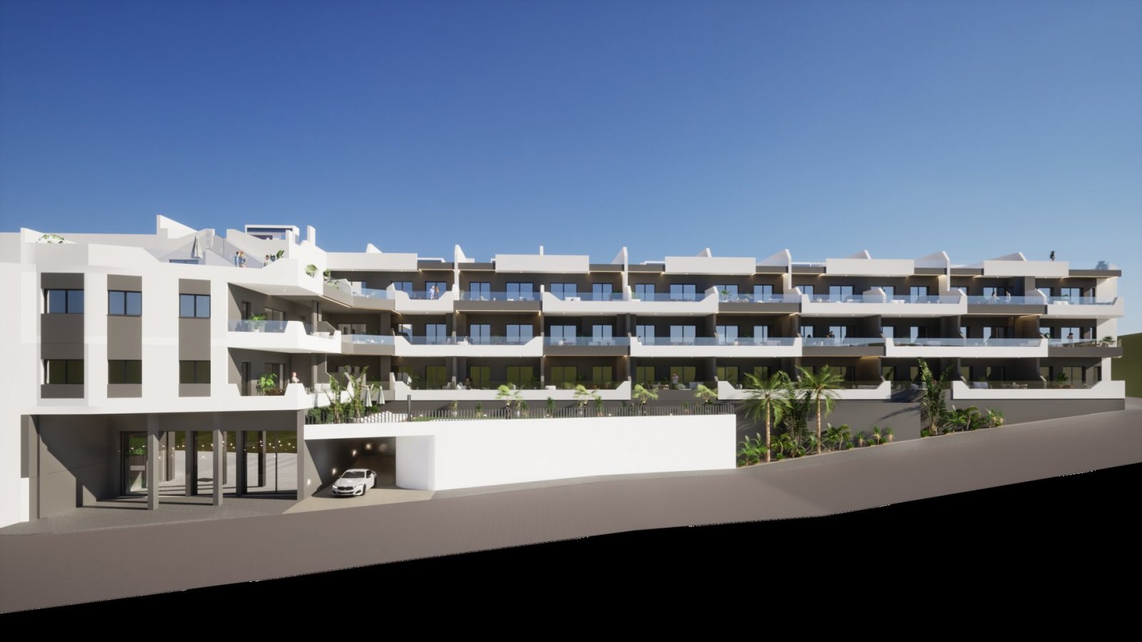 Moderne Apartments in der Nähe des Flughafens Benijófar