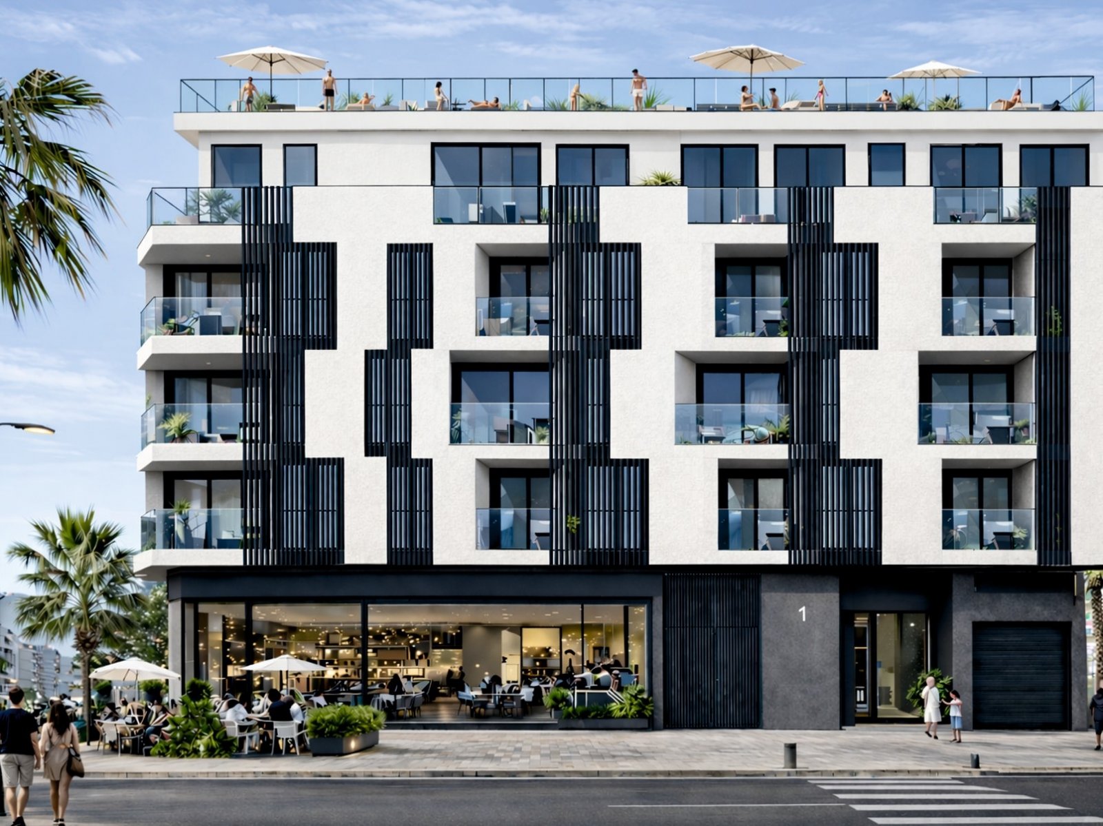 Moderne Apartments am Meer, 300 m vom Strand entfernt, Torrevieja