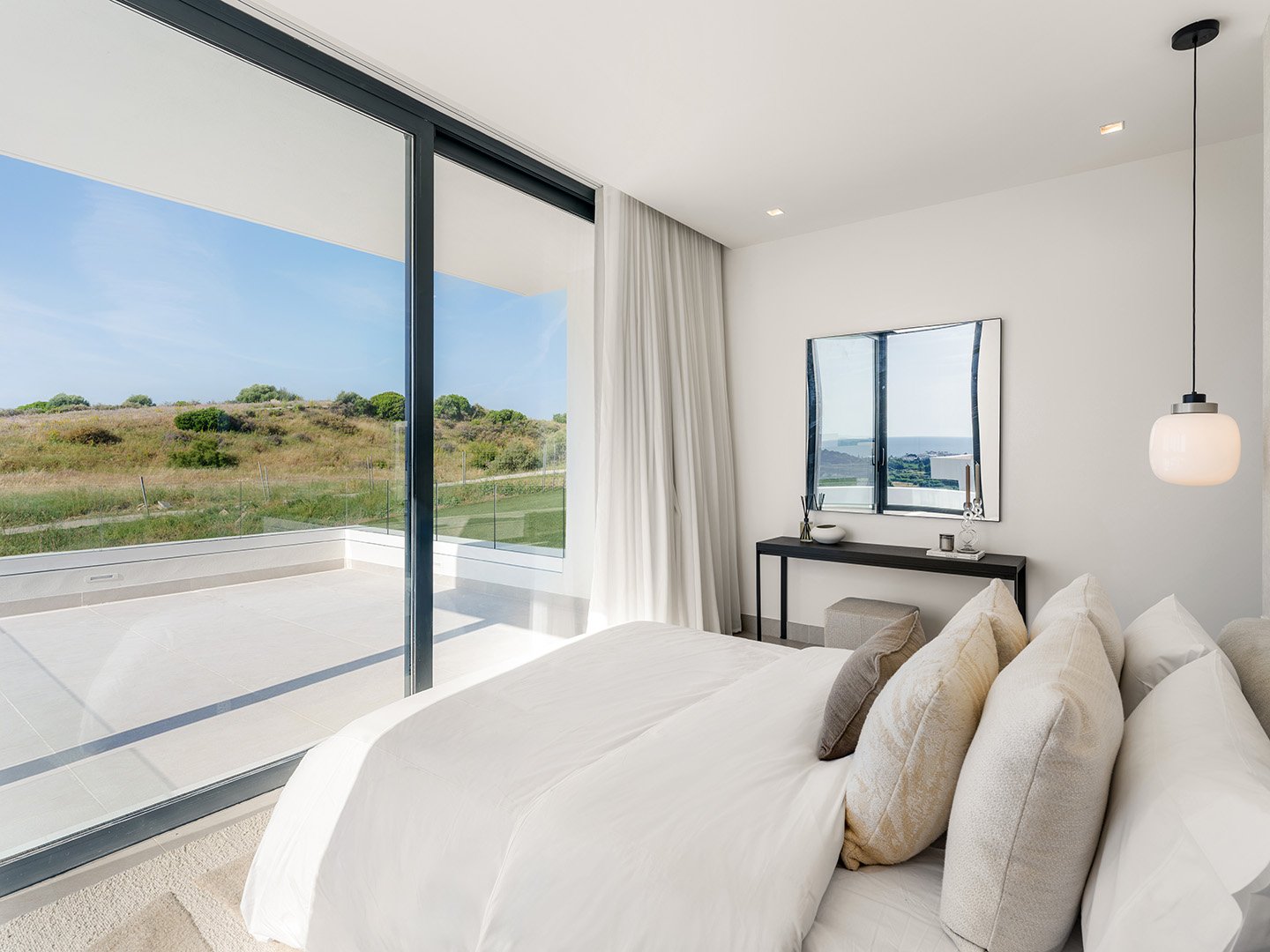 Exklusive Villen mit Meerblick, Golfplatz direkt am Haus, Estepona