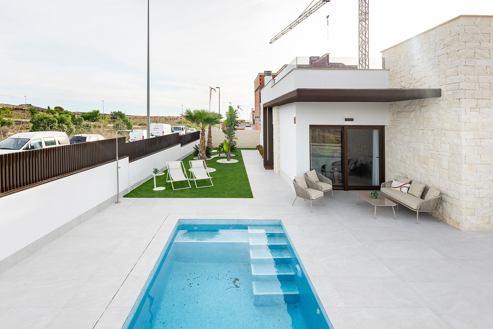 Modernes Stadthaus in der Nähe eines Golfplatzes, Orihuela Costa