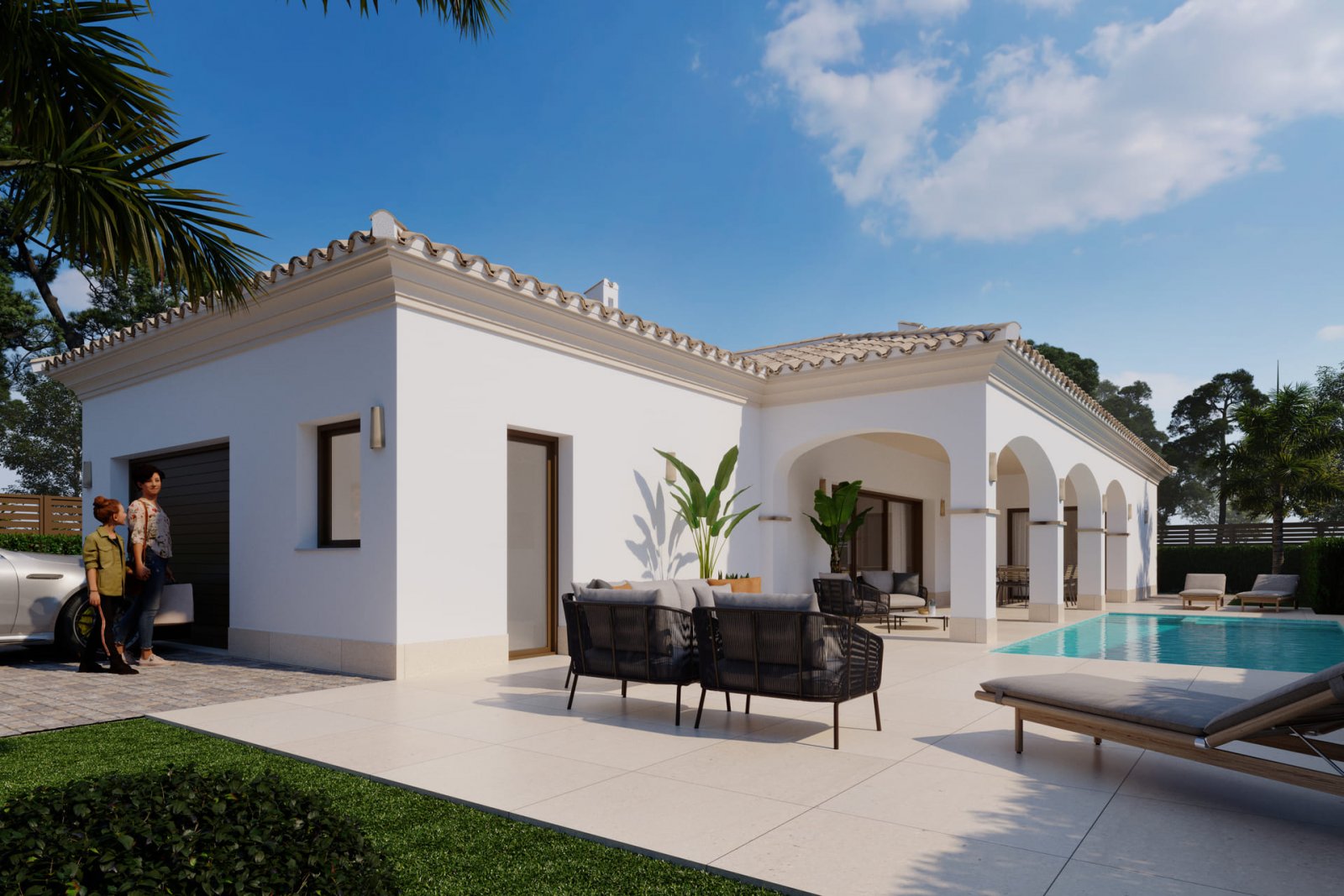 Modernes Haus am Meer, privater Pool, San Pedro del Pinatar