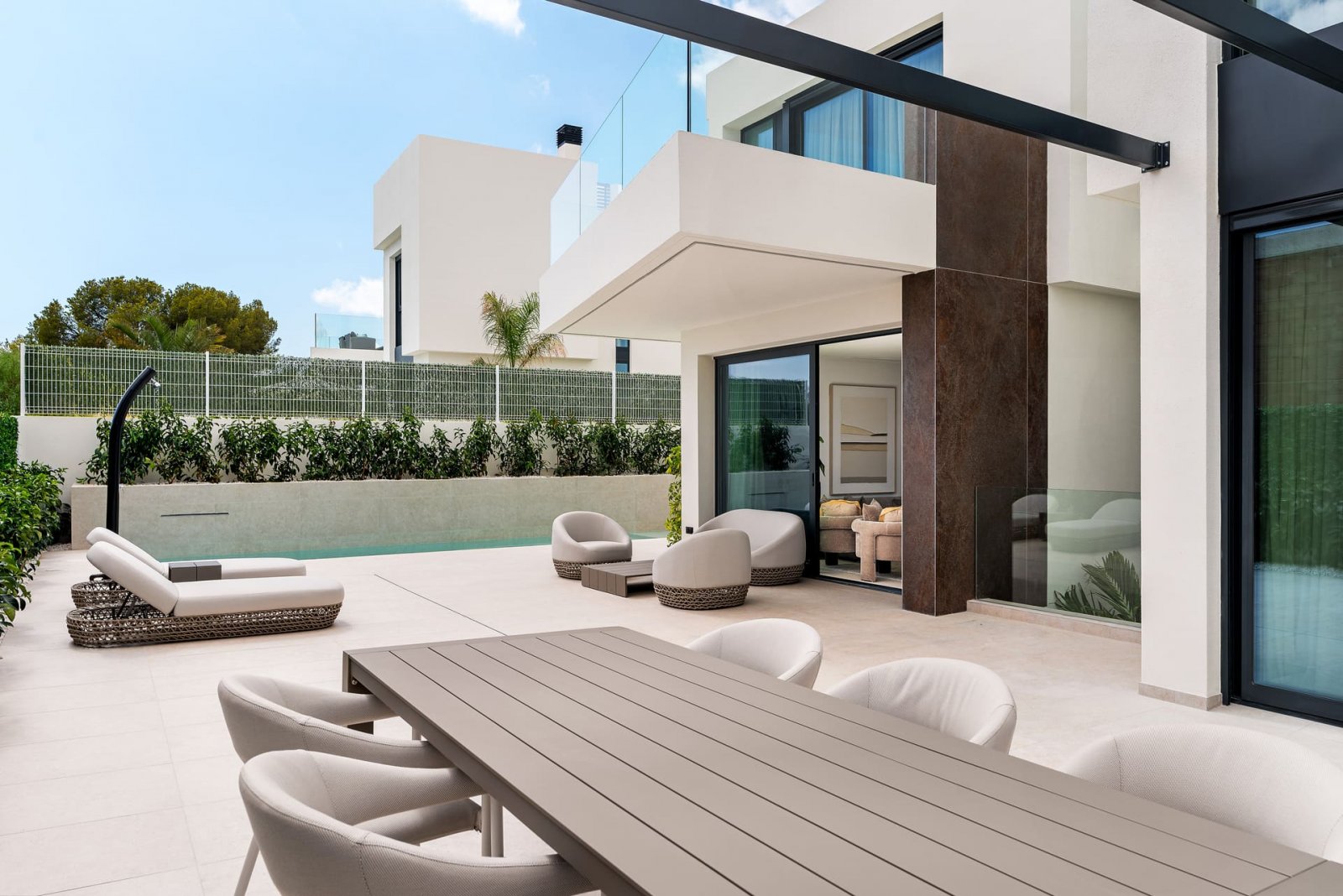 Moderne Villa mit Pool, ruhiges La Nucia, La Nucia