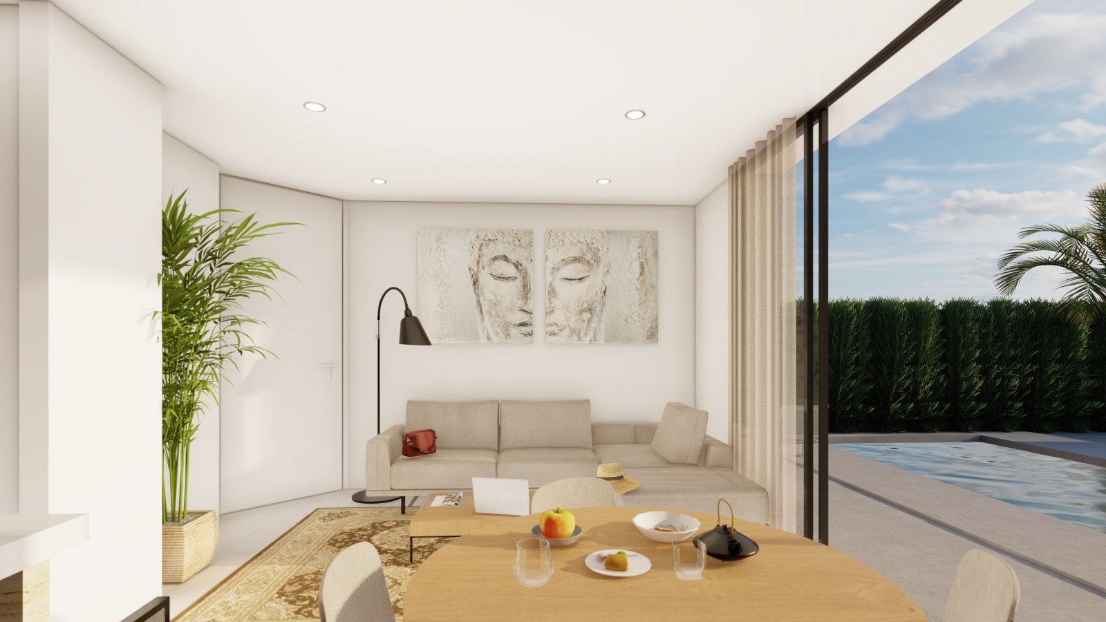 Modernes Haus am Meer, privater Pool, Murcia